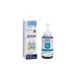 Epson T6643 Ink Refill, Cyan, Single Pack, C13T664240